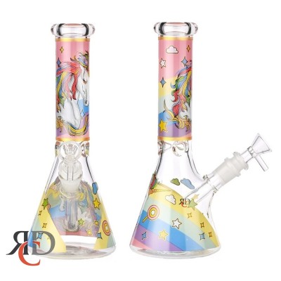 WATER PIPE BEAKER UNICORN WP12073 1CT